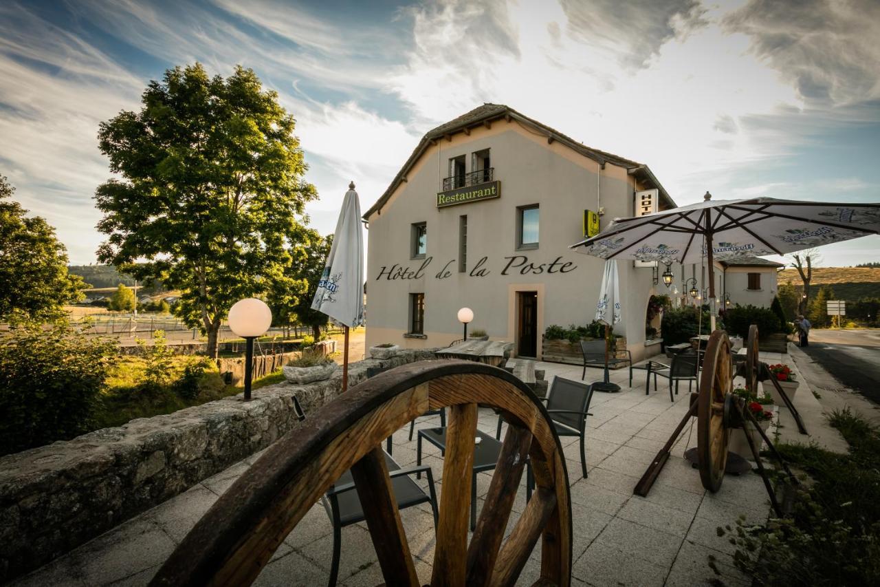 Hotel Restaurant De La Poste Et La Grange Detente, Espace Bien-Etre Châteauneuf-de-Randon Exteriör bild