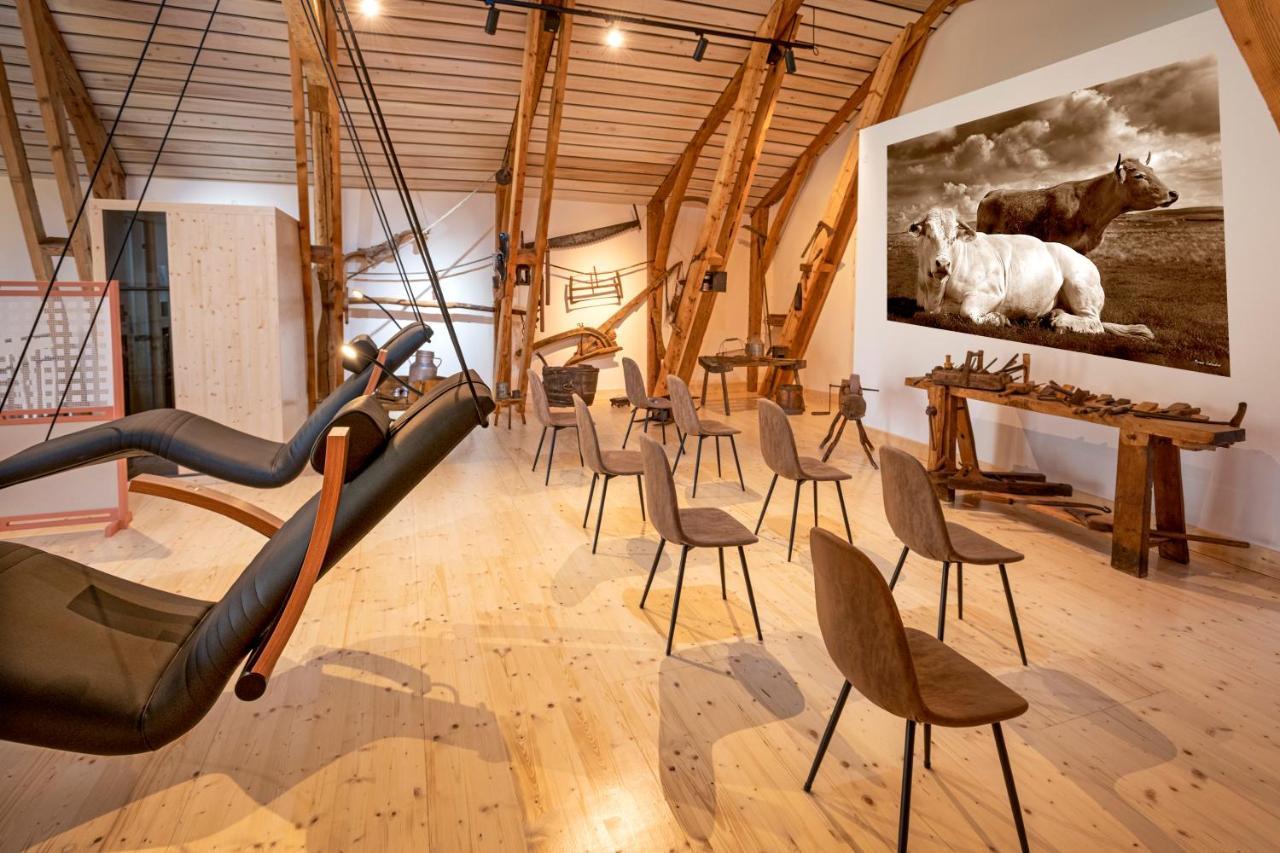 Hotel Restaurant De La Poste Et La Grange Detente, Espace Bien-Etre Châteauneuf-de-Randon Exteriör bild