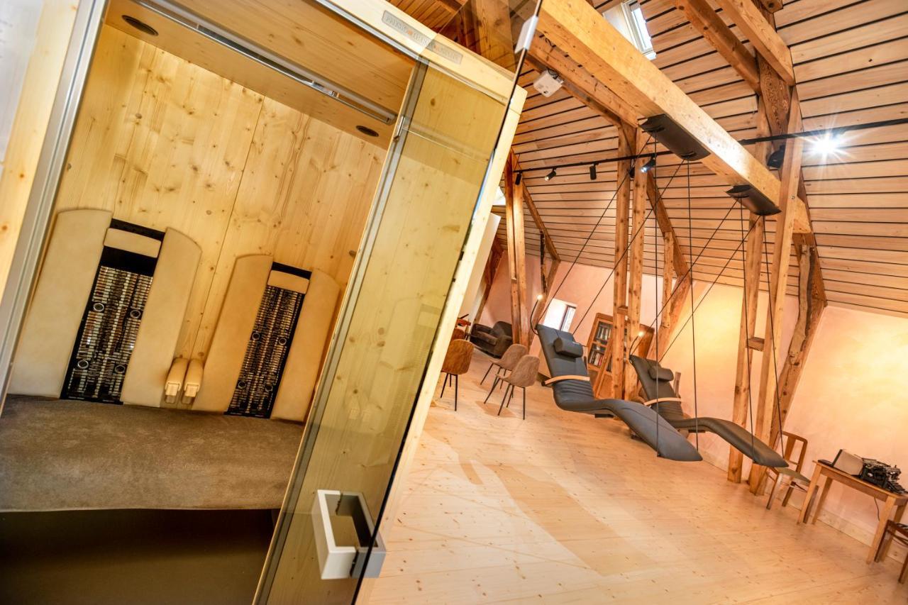 Hotel Restaurant De La Poste Et La Grange Detente, Espace Bien-Etre Châteauneuf-de-Randon Exteriör bild