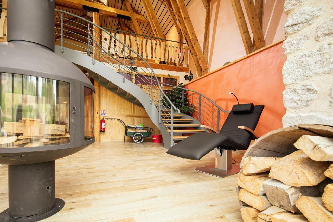 Hotel Restaurant De La Poste Et La Grange Detente, Espace Bien-Etre Châteauneuf-de-Randon Exteriör bild
