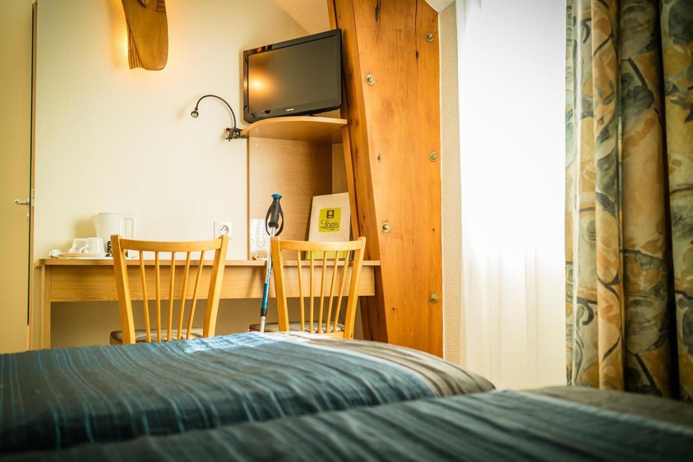 Hotel Restaurant De La Poste Et La Grange Detente, Espace Bien-Etre Châteauneuf-de-Randon Rum bild