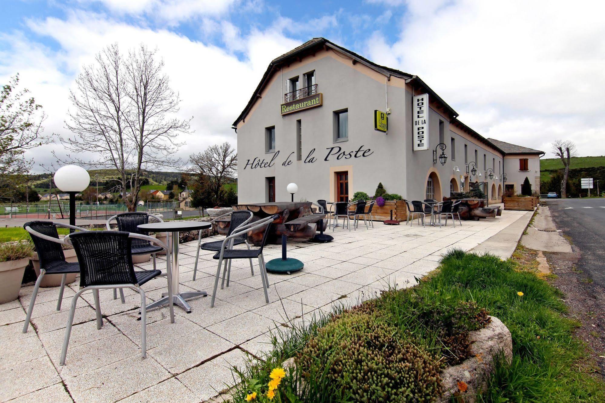 Hotel Restaurant De La Poste Et La Grange Detente, Espace Bien-Etre Châteauneuf-de-Randon Exteriör bild